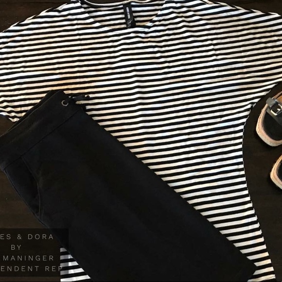 •SM added •Agnes & Dora Short Sleeve Dolman - Picture 6 of 8